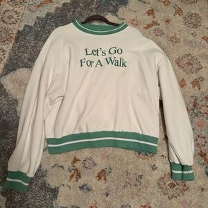 Let’s Go For A Walk Sweatshirt